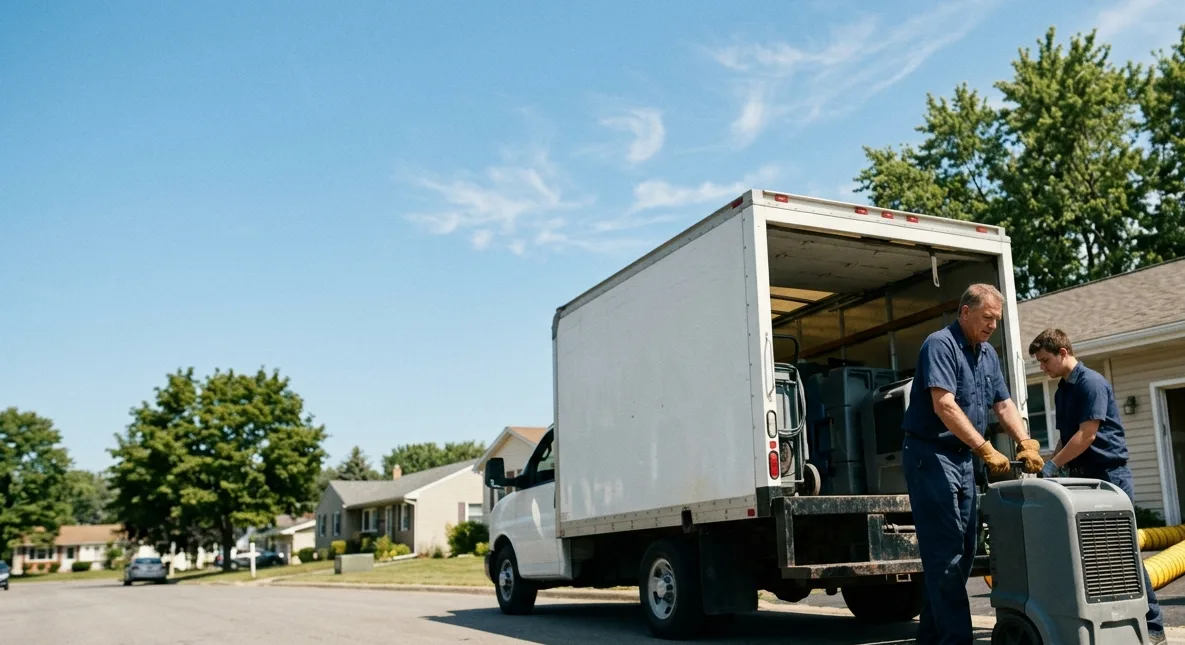 Water Damage Cleanup in Colfax, IL near me